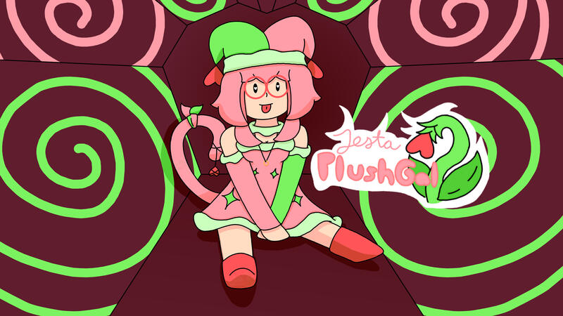 JestaPlushGal doin a sit