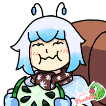 Scycle eating a cucumber (@scyclesnail)