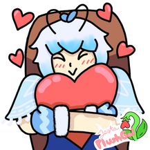 Scycle hugging a heart (@scyclesnail)